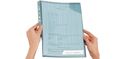 pochette perforée CombiFile, format A4, PP,transparent