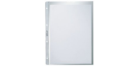 Pochette perforée extra solide, format A4, PP, 0,13 mm