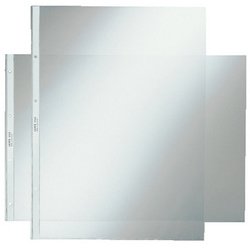 Geperforeerde hoesjes, A3 staand, PP, gekorreld, 0,13 mm