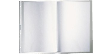 Perforierte Hülle, A3 Querformat, PP, genarbt, 0,12 mm