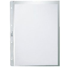 Pochette perforée, A4, PP, grainé, 0,13 mm,