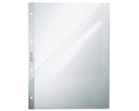 Pochette perforée, A4, en PP, grainé, 0,12 mm,