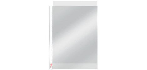 Standard punched pocket, A4, PP, transparent