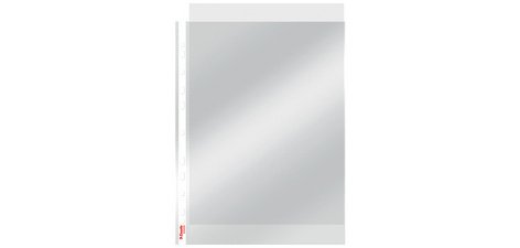 Pochette perforée Standard, A4, PP, transparent