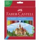 FABER-CASTELL Crayons de couleur hexagonaux CASTLE étui en