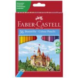 De_etui boite château de 60 crayons de couleur