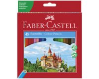 Kleurpotloden FABER-CASTELL CASTLE - etui van 48 stuks