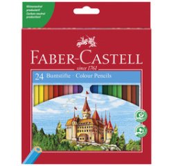Kleurpotloden FABER-CASTELL CASTLE - etui van 48 stuks