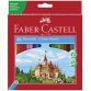 FABER-CASTELL Crayons de couleur CASTLE, étui de 48