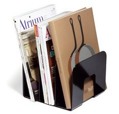 Porte-revues TREND, plastique,3 compartiments