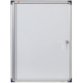 Vitrine extra plat fond métal 6 feuilles