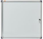 Vitrine extra plat fond métal 1 feuille