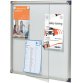 Nobo Vitrine binnenvitrine, voor 2 x ft A4 (ft 51 x 37 x 2,2 cm)