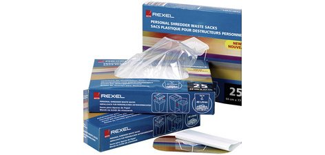 Sac à déchets pour destructeur de documents