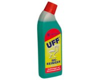 Nettoyant WC 'UFF', bouteille de 750 ml au goulot