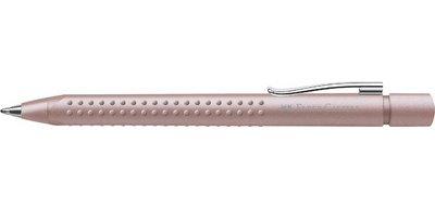 FABER-CASTELL GRIP 2011 XB Retractable Ballpoint Pen, Pink