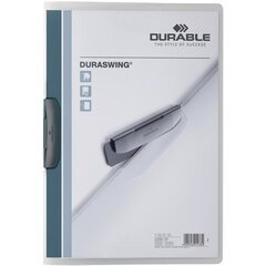 De_carpeta durable duraswing dossier pinza lateral giratoria polipropileno din a4 grafito 30 hojas