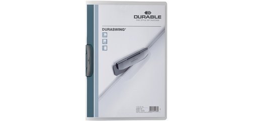 Chemise à clip DURASWING, A4, transparent