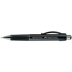 FABER-CASTELL Stylo à bille rétractable GRIP PLUS, noir