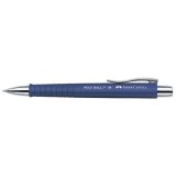 FABER-CASTELL POLY BALL Retractable Ballpoint Pen, Blue