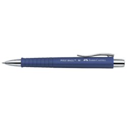FABER-CASTELL Stylo à bille rétractable POLY BALL