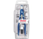 Compas à réglage rapide my.pen, noir/gris, boîte