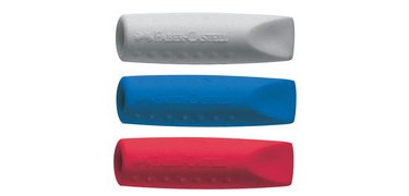 FABER-CASTELL Gommes 'GRIP 2001 ERASER CAP', trié