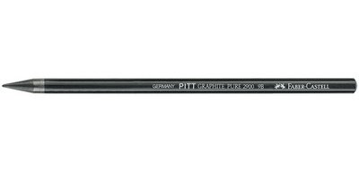 FABER-CASTELL Graphitstift PITT GRAPHITE PURE, Härtegrad 3B