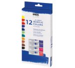 Peinture acrylique el Greco, 12 ml, set de 12