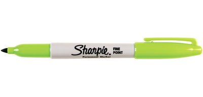 Permanente marker FINE groen
