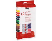 Peinture à l'huile el Greco, 12 ml, set de 12