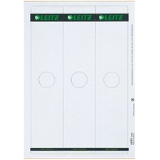 Rugetiket voor hangmap, 61 x 279 mm