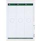 Rugetiket voor hangmap, 61 x 279 mm