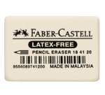FABER-CASTELL Gomme en caoutchouc 7041-20, blanc