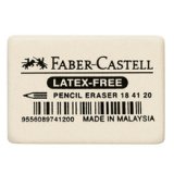 FABER-CASTELL Gomme en caoutchouc 7041-20, blanc