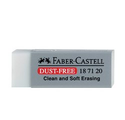 Plastic gom FABER-CASTELL DUST-FREE wit