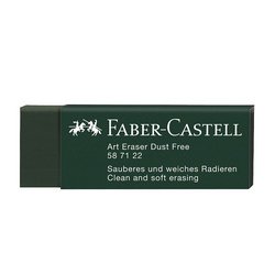 FABER-CASTELL Gomme en plastique DUST-FREE, vert