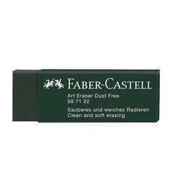 FABER-CASTELL Gomme en plastique DUST-FREE