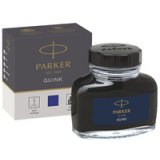 Inktfles QUINK, inhoud: 57 ml blauw