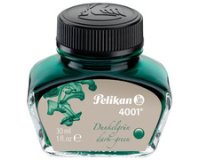 Encre 4001 dans un flacon, vert foncé, contenu: 30ml