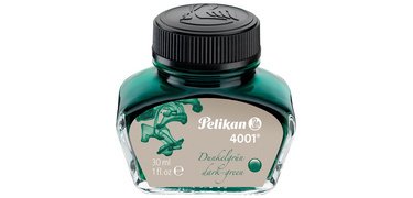 Encre 4001 dans un flacon, vert foncé, contenu: 30ml