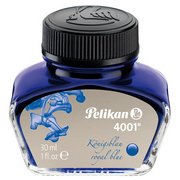 Encre 4001 dans un flacon, bleu royal, contenu: 30ml