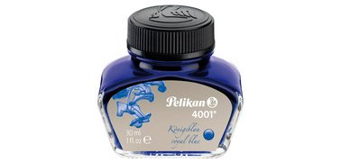 Encre 4001 dans un flacon, bleu roi, contenu: 30 ml