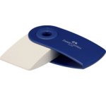 FABER-CASTELL Plastic Eraser 'SLEEVE MINI', Red / Blue