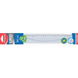 Platte meetlat Geometric 300 mm voor linkshandigen
