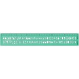 Trace-lettres, hauteur de caractère: 8mm, vert