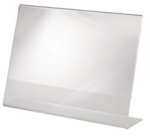 Présentoir de table, acrylique, A5 portrait, incliné