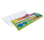 Boîte de peinture standard d'école K24, 24 couleurs