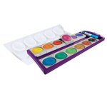 Boîte de peinture standard d'école K24, 24 couleurs