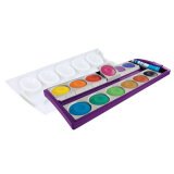 Boîte de peinture standard d'école K24, 24 couleurs